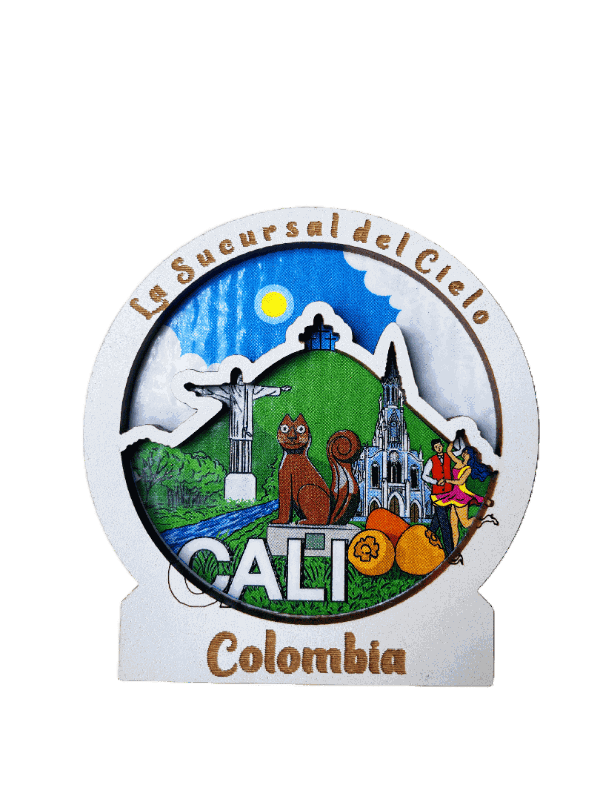 Pieza redonda de madera · Cali, Colombia