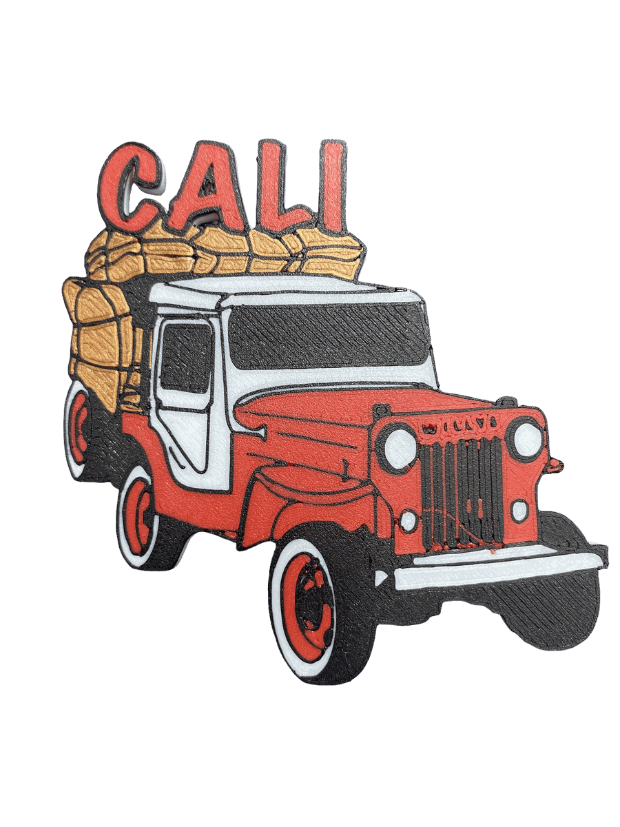 Imán del Jeep Willys de Cali